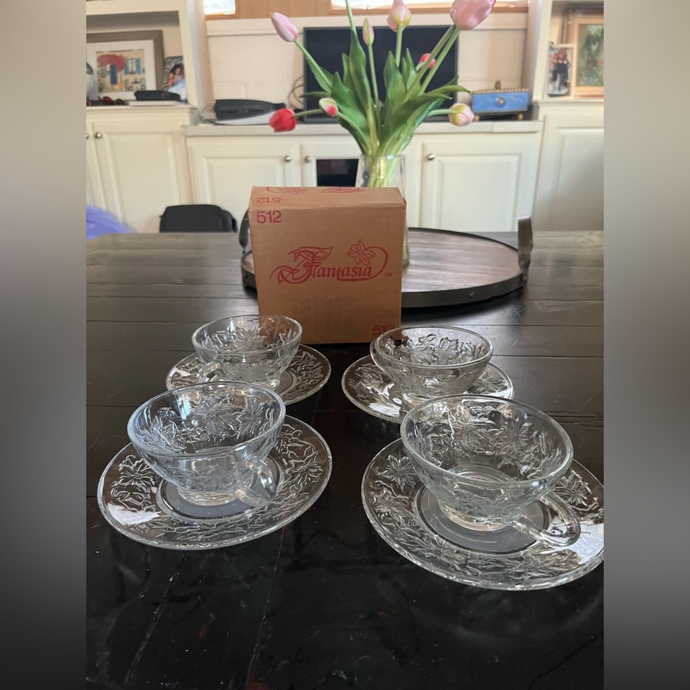 Princess House tea set 8 pieces